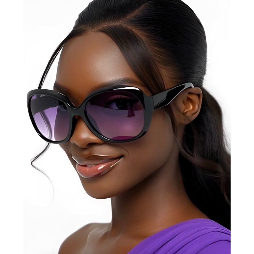 Women's Sunglasses Black Gradient Lenses Fashion Female Bold 2026 Lentes Gafas